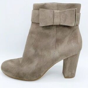 Kate Spade Suede Ankle Boots in Taupe, Women’s Size 10M, Like New
